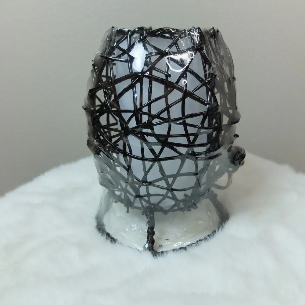 Handmade Wicker Rattan Table Lamp Night Light NWOT
